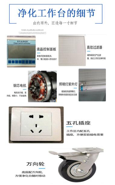 凈化工作臺的細節(jié)
